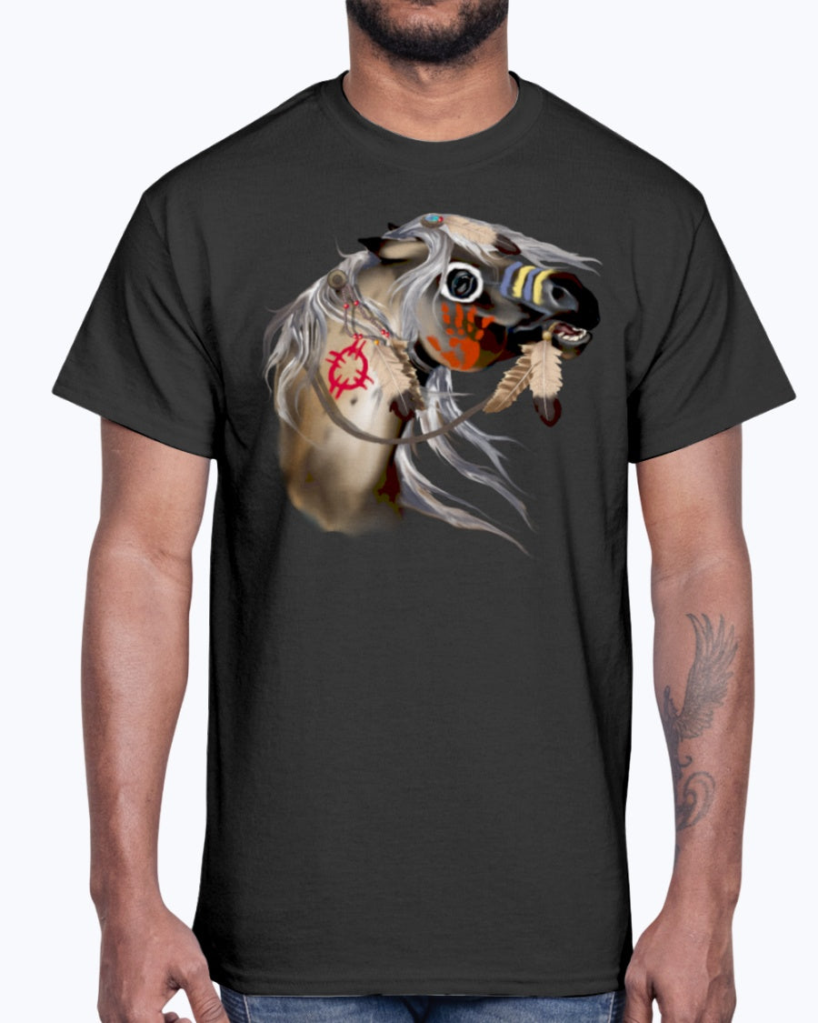 Men's Gildan Ultra Cotton T-Shirt  War horse