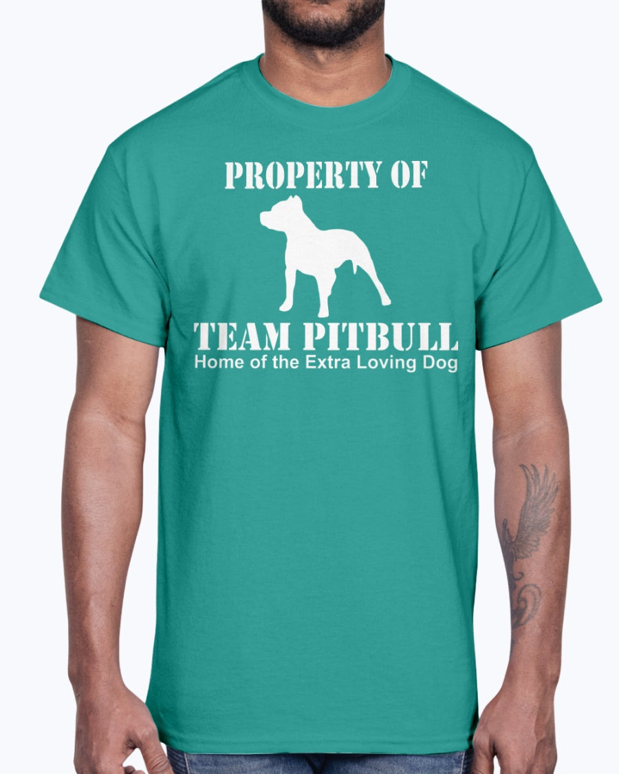 Men's Gildan Ultra Cotton T-Shirt  My Dog Pitbull