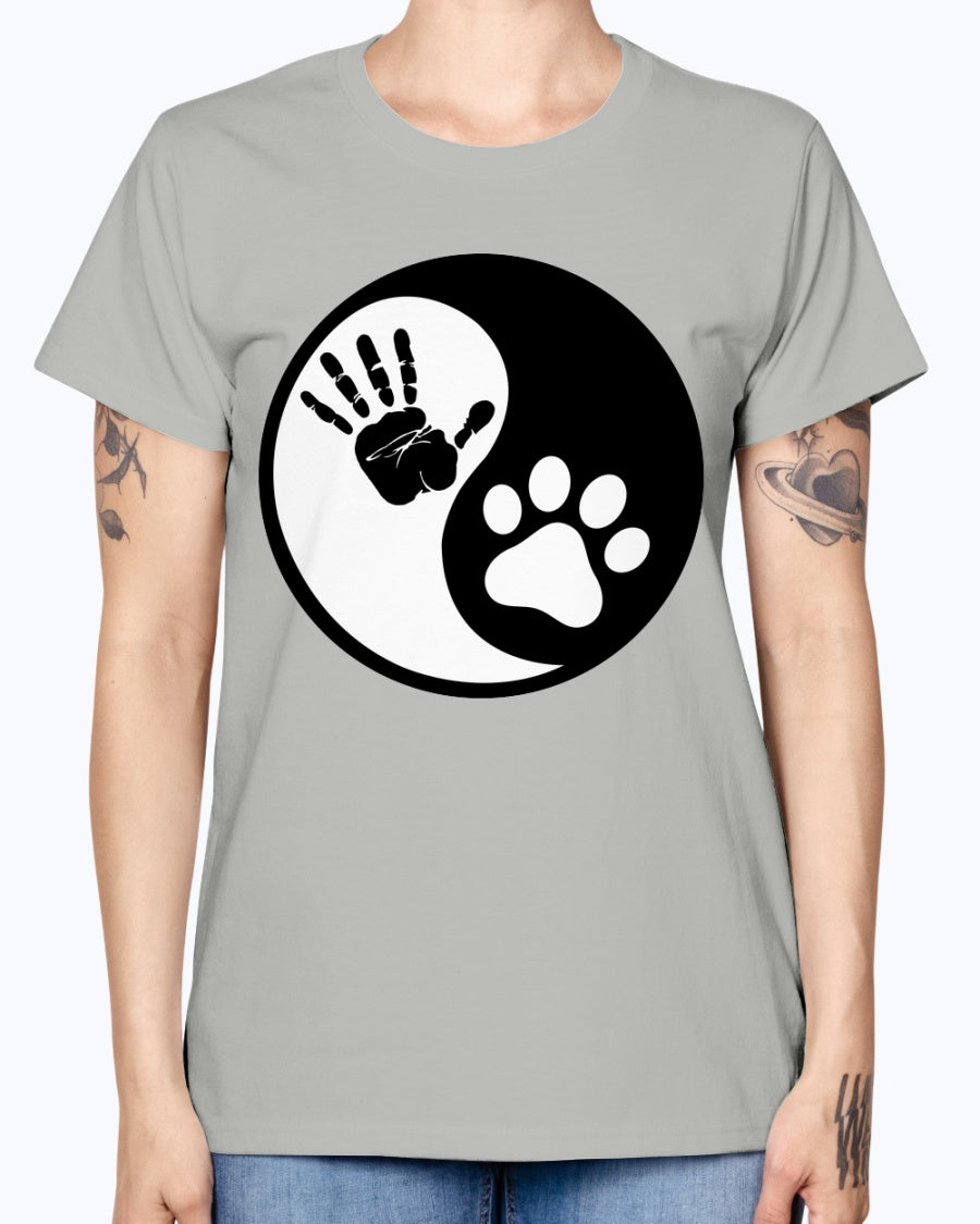 Gildan Ladies Missy T-Shirt   Yin Yang