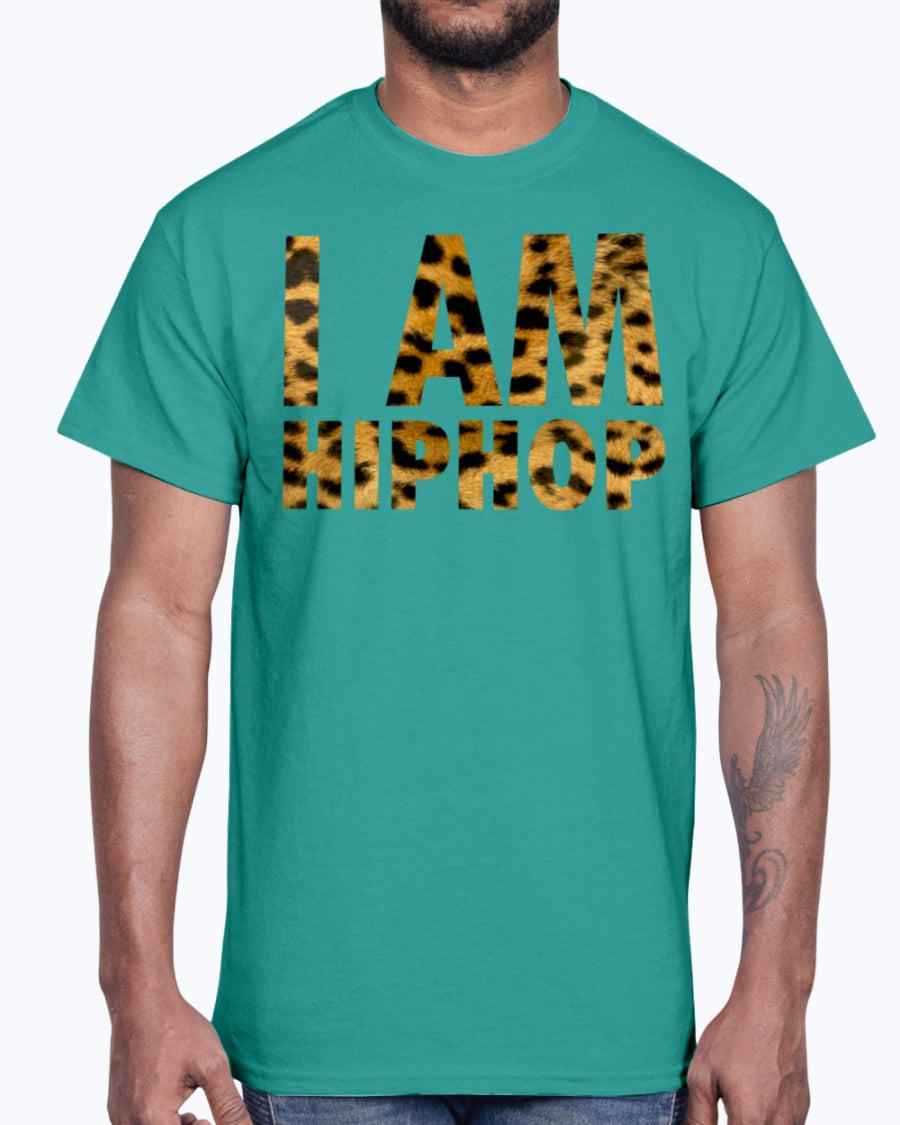 Men's Gildan Ultra Cotton T-Shirt 12 Dark colors.  I Am Hiphop