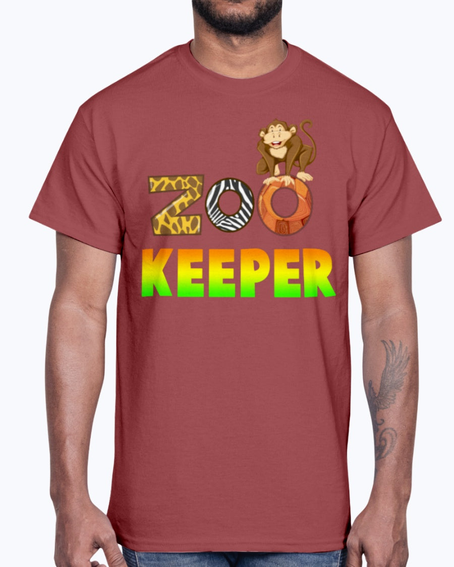 G2000 Unisex Ultra Cotton T-Shirt 12 Colors. Gift For Zoo Keeper. Costume