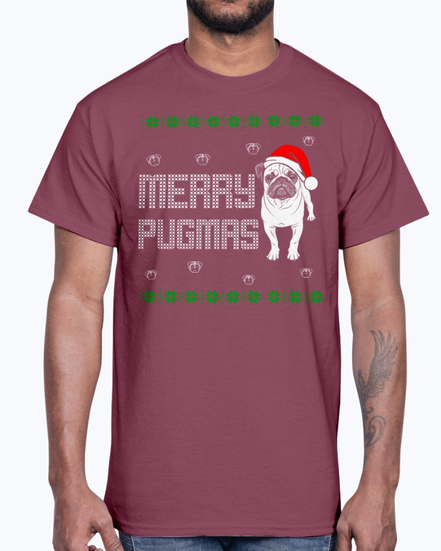 Men's Gildan Ultra Cotton T-Shirt   New pug