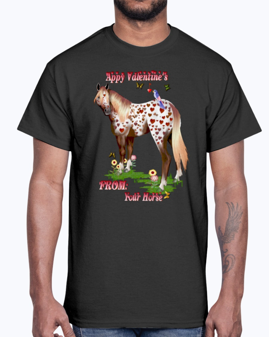 Men's Gildan Ultra Cotton T-Shirt   Appy valentine's