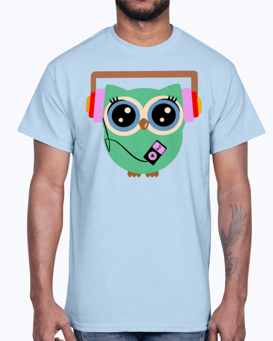 G2000 Unisex Ultra Cotton T-Shirt 12 Colors  Owl music