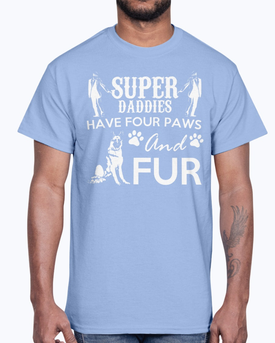 Men's Gildan Ultra Cotton T-Shirt   Super Daddies
