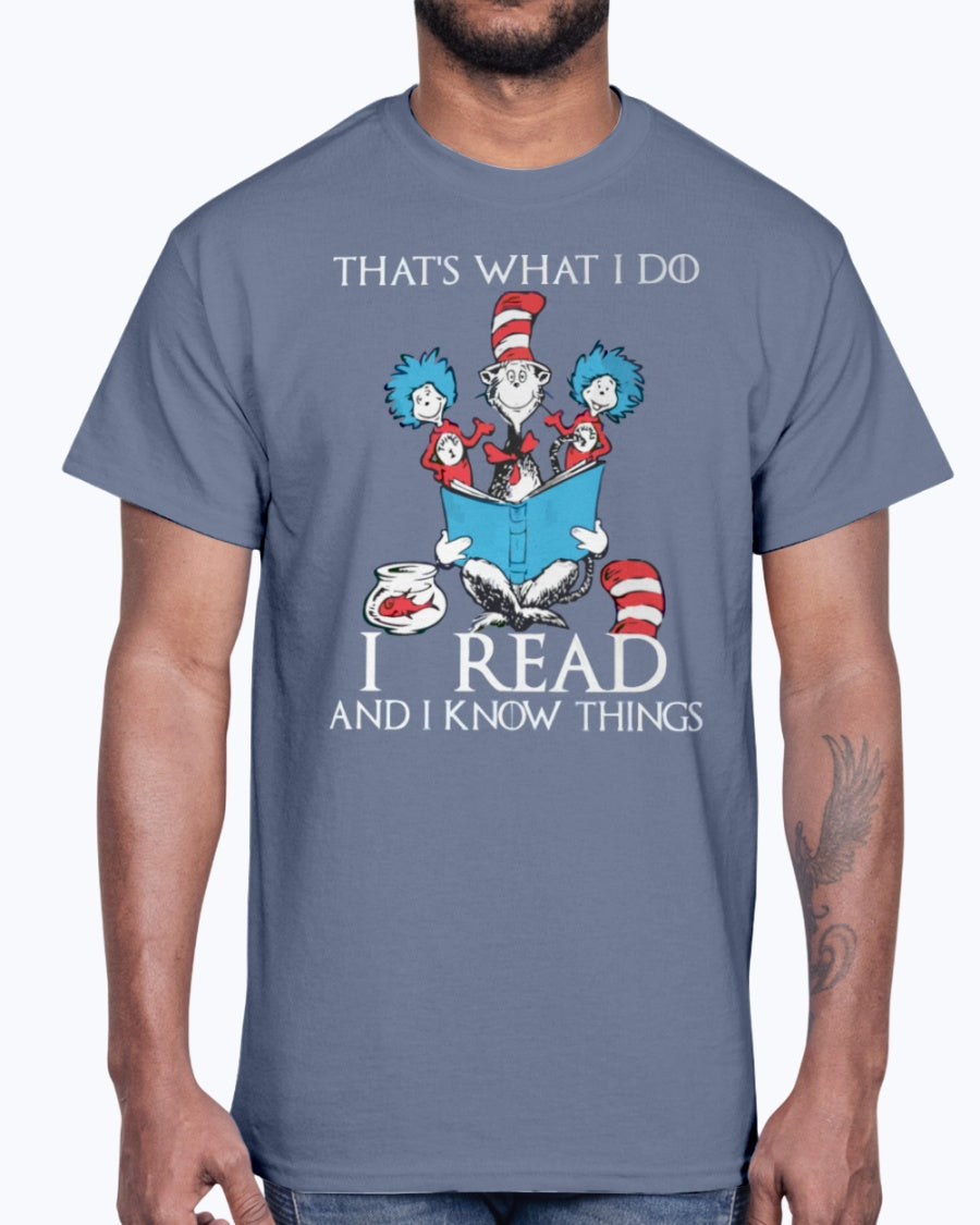 G2000 Unisex Ultra Cotton T-Shirt  That's what I do I read