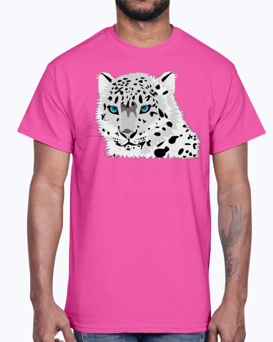 G2000 Unisex Ultra Cotton T-Shirt 12 Colors         Animal snow leopard