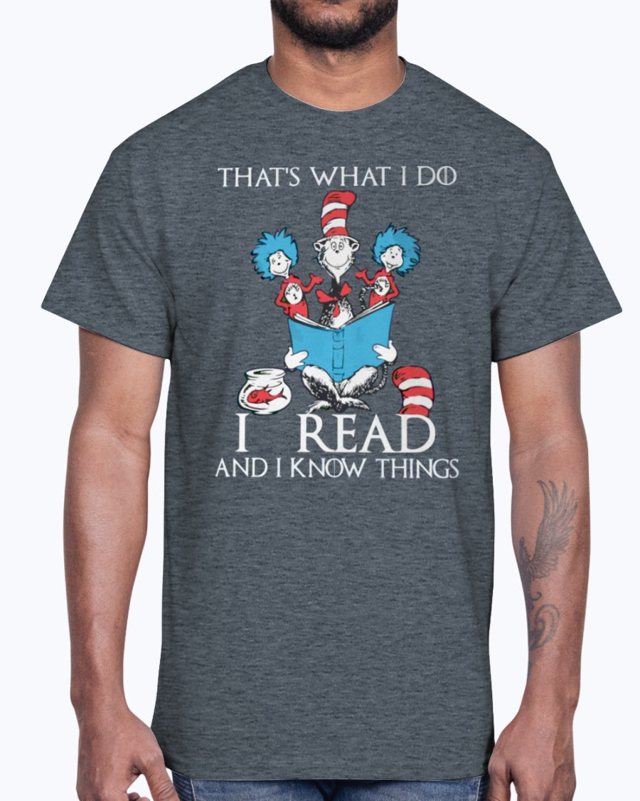 G2000 Unisex Ultra Cotton T-Shirt  That's what I do I read