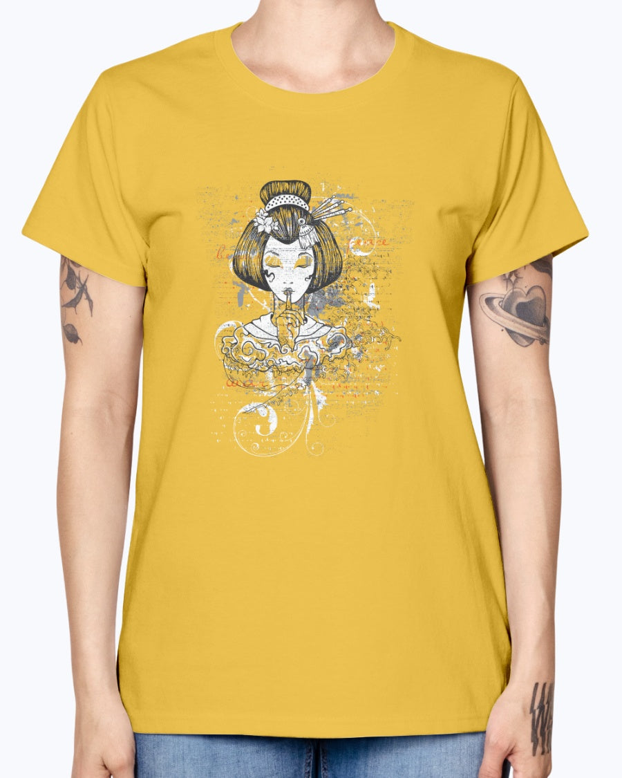 Gildan Ladies Missy T-Shirt.  Designious tshirt