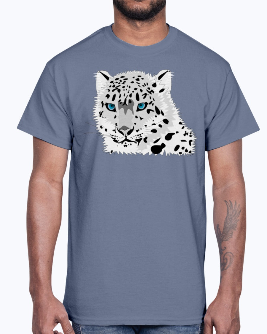 G2000 Unisex Ultra Cotton T-Shirt 12 Colors         Animal snow leopard
