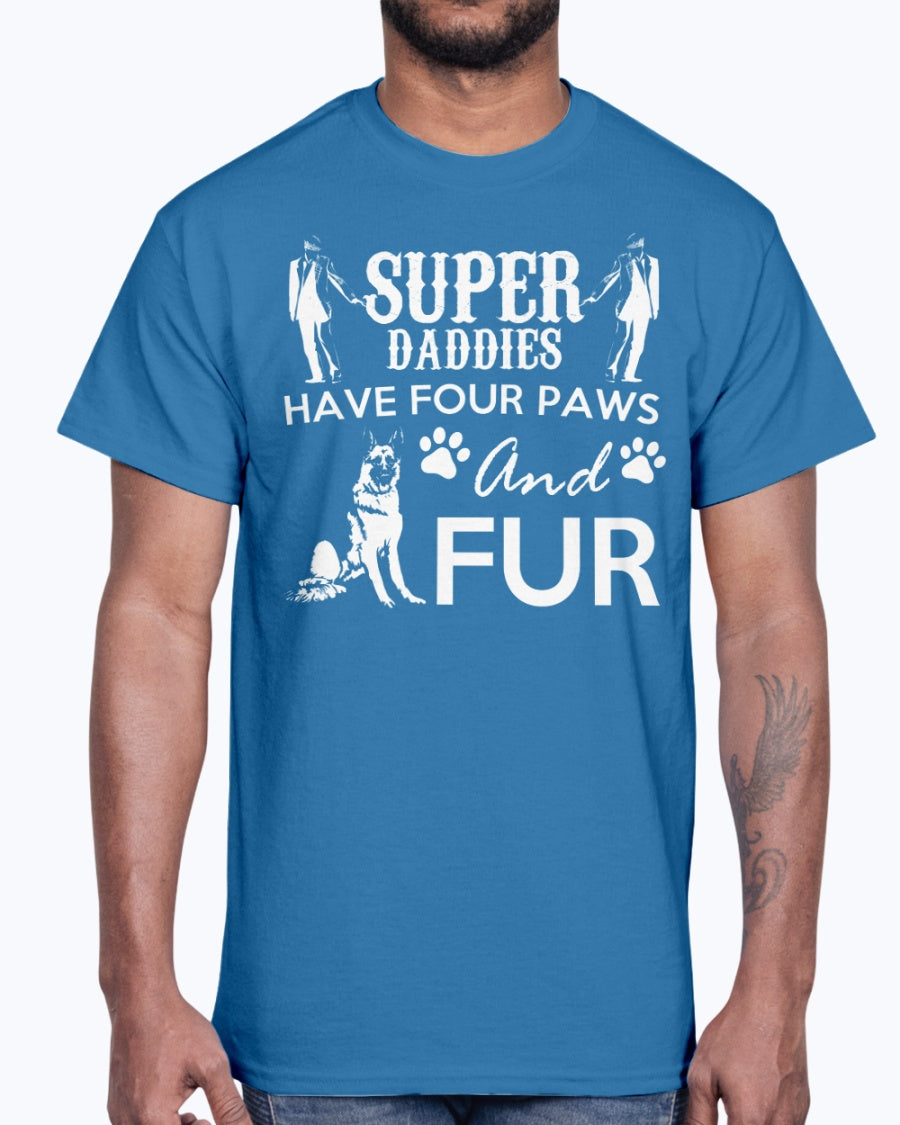 Men's Gildan Ultra Cotton T-Shirt   Super Daddies